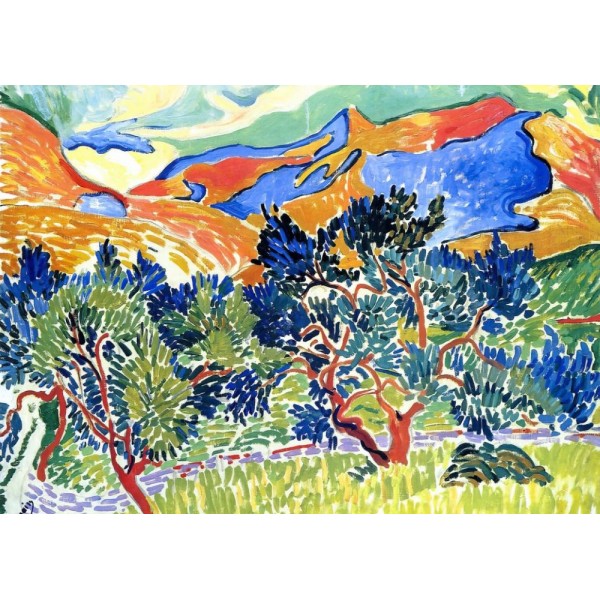 Góry Collioure, Andre Derain (500el.) - Sklep Art Puzzle